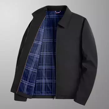 Деловой повседневный мужской пиджак осенний пиджак с лацканами для руководителей мужской стиль XXXXL