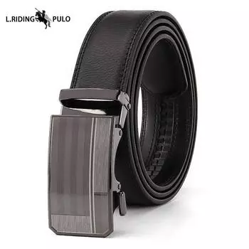 Деловой Простой Высококлассный Мужской Кожаный Ремень Мужской Модный Мужской Модный Ремень Коровья кожа One Size