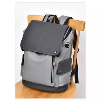 Деловой рюкзак, мужская сумка через плечо, большая вместимость, дорожная сумка для компьютера чёрный