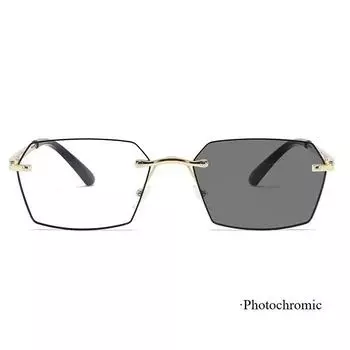 Деловые и элегантные фотохромные очки для чтения, анти-усталость, защита от синего света, очки для дальнего зрения, линзы HD, диоптрии от 0 до +4,0 +300