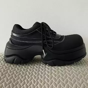 деловые кожаные туфли мужские оксфорды на шнуровке формальные деловые кожаные высококачественные мужские туфли в британском стиле 37 чёрный