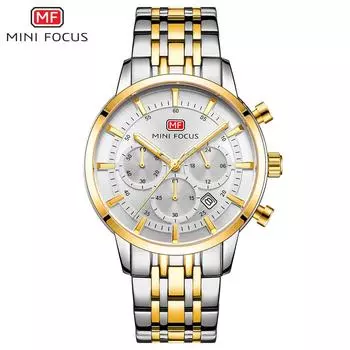 Деловые мужские часы, модные, большой циферблат, светящиеся кварцевые часы, водонепроницаемые, стальной ремешок, мужские часы