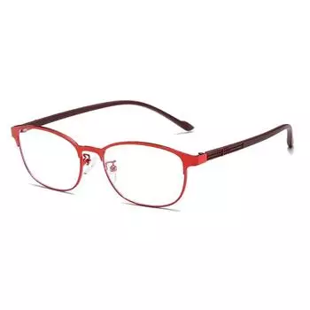 Деловые очки для чтения с защитой от синего света Urltra-Light, защитные очки для глаз для мужчин и женщин, элегантные удобные очки + 100 ~ + 400 Strength 200 красный