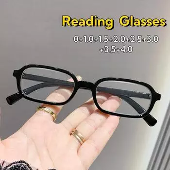Деловые очки с квадратной оправой для дальнего зрения, женские универсальные очки для чтения HD, элегантные мужские очки с защитой от синего света 0 леопардовый