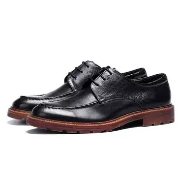 Деловые повседневные кожаные туфли мужские из натуральной кожи мягкие кожаные мягкие подошвы летние дышащие толстые подошвы увеличивающие рост мужские туфли 41 коричневый