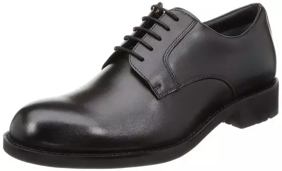 Деловые туфли из натуральной кожи черного цвета, см 2E [Texy Luxe] Gore-Tex TU-8013, мужские, 26,0 чёрный