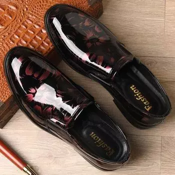 Деловые туфли с острым носком из натуральной кожи на плоской подошве, повседневные туфли для мужчин, модельные туфли из кожи, мужские броги, летняя распродажа, низкая цена, новые в ПУ 38