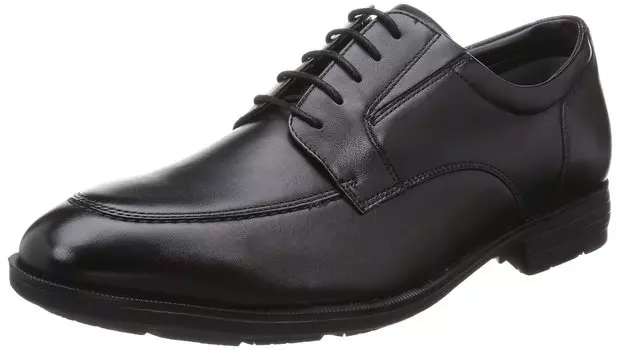 Деловые туфли Широкие противоскользящие черные см 4E [Texy Luxe] Gore-Tex мужские 25.0 чёрный