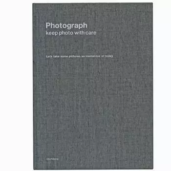 Delphonics PD Фотоальбом Basic A4 Шамбре Серый