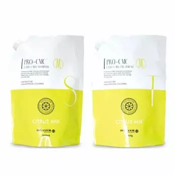 Deluxio Pro CMC Citrus Mix Шампунь Лечебный Набор 3000 мл Chiyoda Chemical &