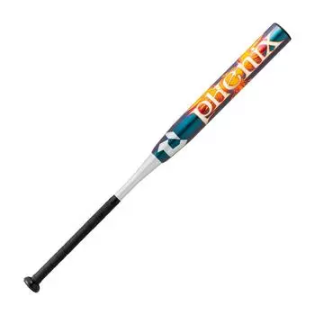 DeMARINI Softball Bat PHENIX H&H (LeatherRubber No. 3) Top Balance 83cm690g Average Navy x Silver WBD24200108369