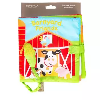 DEMDACO Soundbook Barnyard Friends Nat&Jules #5004700141