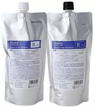 Demi Biove Purlym Repair Scalp Shampoo 450 мл Treatment 450 г Refill Set DEMI Biove purlym &