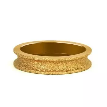 Demi-bullnose Edge Profile Grinding Disc Marble Edging Grinding Head Grinding Wheel Angle grinder 10mm