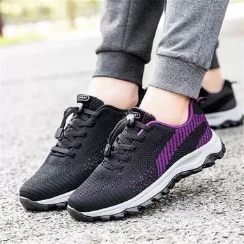 Демисезонные нескользящие плоские ботинки белые туфли женские кроссовки детские спортивные промышленные швейные Sports-et-leisure 36