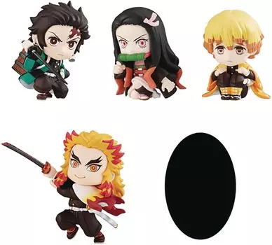 Demon Kimetsu no Yaiba ADVERGE MOTION 4 BOX of 10 Slayer (candy toys)