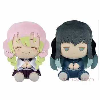 Demon Kimetsu no Yaiba Big Pofut Plush Tokito Muichiro Kanroji Mitsuri Набор из 2 видов убийцы