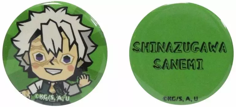 Demon Kimetsu no Yaiba Can Badge Set Miya Fushikawa Slayer 10.