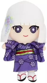 Demon Kimetsu no Yaiba Chibi Plush White Hair 2635 Slayer
