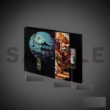 Demon Kimetsu no Yaiba Фестиваль Demon Slayer Mugen Train Light District Edition Аниме-юбилейный фестиваль Памфлет Deluxe Edition Slayer Edition/Red