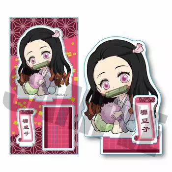 Demon Kimetsu no Yaiba Kamado Nezuko Gyugyutto акриловая фигурка Slayer третьего издания (Компэйто)