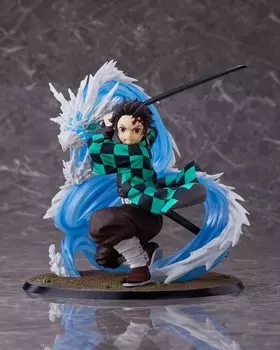 Demon Kimetsu no Yaiba Kamado Tanjiro Deluxe Edition Complete Figure Plus Slayer 1/8 (Aniplex Exclusive)
