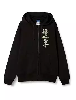 Demon Kimetsu no Yaiba Kazuko in the Basket Zip Parka Black Slayer размера M чёрный