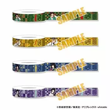 Demon Kimetsu no Yaiba Masking Tape Set Tanjiro Kamado Zenitsu Agatsuma Shinobu Kocho Yoshiyu Tomioka Slayer