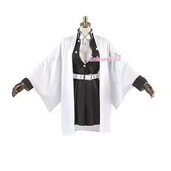 Demon Kimetsu no Yaiba Mitsuri Kanroji Косплей Костюм Хэллоуин Рождественская форма Аниме Косплей Событие [sakuracos] Slayer