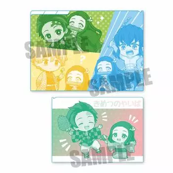 Demon Kimetsu no Yaiba Nezuko и Issho Clear File 3 Pocket B Slayer