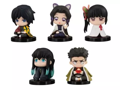 Demon Kimetsu no Yaiba Suwarasetai 2 All 5 Types Set Gacha Gacha Slayer