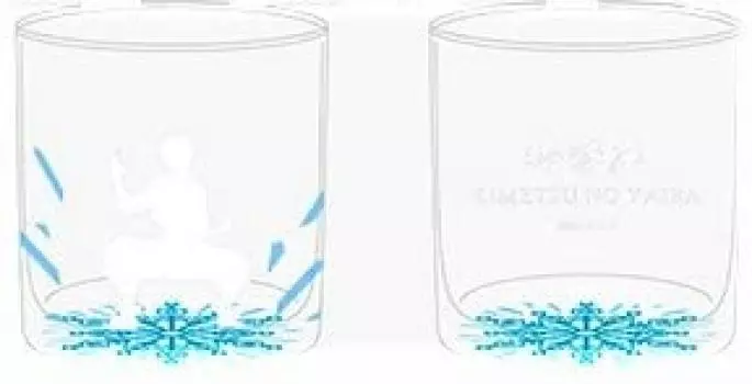 Demon Kimetsu no Yaiba the Mugen Train Glass Aquarius Akaza Destruction Slayer Reshin Slayer Movie