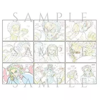 Demon Kimetsu no Yaiba the Mugen Train Оригинальный набор открыток C Slayer Movie