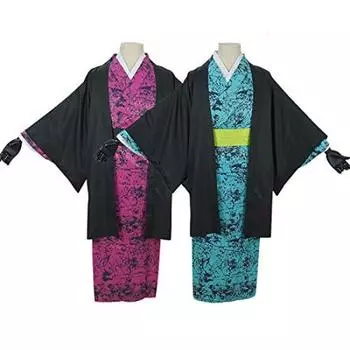 Demon Kimetsu no Yaiba Usu Tengen Косплей День Рождения Косплей Культурная сцена Косплей Костюм Костюм убийцы, подарок, одежда, юката, кимоно, красный