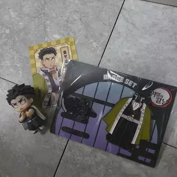 Demon Slayer: A Batch Of Kyomei Cgv Badges, Gacha, And Poster