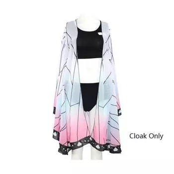 Demon Slayer Bikini Swimsuit Set Kimetsu No Yaiba Beach Cosplay Shinobu Kocho Kamado Shinbou,M