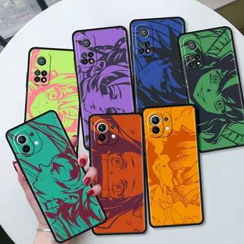 Demon Slayer Color Funda Case For Xiaomi Mi 11 Lite 5G NE 11T Pro 10T 9T Note 10 12 12X 12S Ultra Soft Silicone Capa Phone Cover Mi Note 10 Lite
