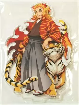 Demon Slayer Demon Slayer Festival Год Тигра Акриловая подставка Rengoku Anjuro 2022 Аниме-юбилей Фестиваль Отдельный предмет