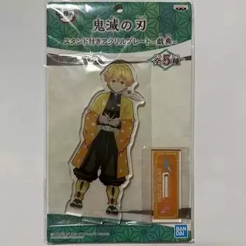 Demon Slayer Earsword Zenitsu Collaboration Paper Acrylic Stand