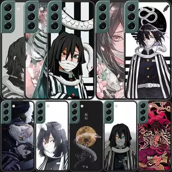 Demon Slayer Iguro Obanai телефон для Samsung Galaxy S20 FE S21 Plus S22 Ultra чехол S10 Lite S9 S8 S7 Edge F52 F62 силиконовый чехол Samsung F52