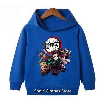 Demon Slayer Kamado Nezuko Cosplay Hoodie 3D Print Hooded Ear Pullover Sweatshirt Streetwear Jacket Coat 160