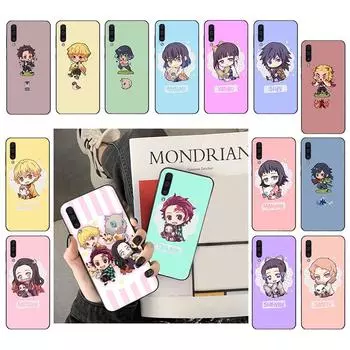 Demon Slayer Kimetsu No Yaiba Cartoon Phone Case For Samsung Galaxy A13 A03 A12 A32 A71 A11 A21S A02 A52 A72 A51 A50 A70 A31 M31 A02