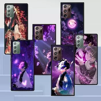 Demon Slayer Kimetsu No Yaiba Case for Samsung Galaxy Note 20 Ultra 10 Lite 9 8 A53 A52 A12 S22 Plus S21 FE Silicone Phone Cover Samsung Note 20