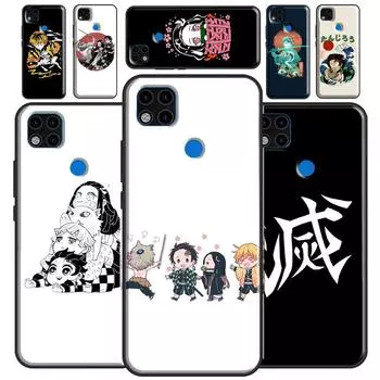Demon Slayer Kimetsu no Yaiba Funda для Xiaomi Redmi Note 10S 9S 8T 9 Note 10 Pro Note 11 Pro Redmi 9C 9A 9T мягкий чехол Redmi 7A