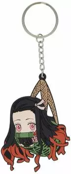 Demon Slayer Kimetsu no Yaiba Kazuko Tsumamare Keychain Basket Ver.