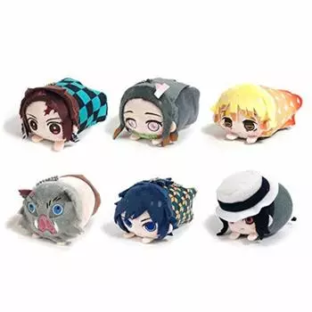 Demon Slayer: Kimetsu no Yaiba Mochikororin Plush Mascot BOX Product 1BOX 6 pieces, 6 types in total