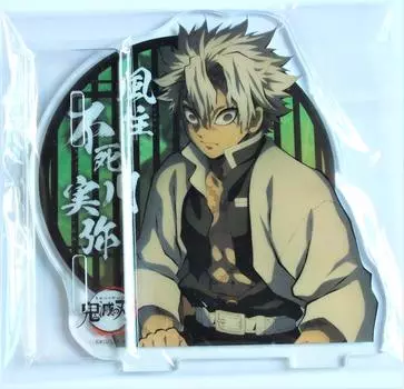 Demon Slayer Ufotable Cafe Hashiraai Kaigi Акриловая подставка Wind Pillar Miya Fushikawa Отдельный предмет
