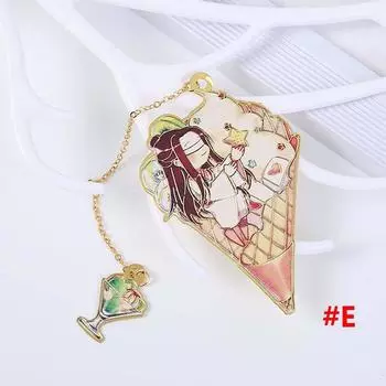 Демонический Вэй Усянь Подарок студенту Закладка для страниц Мо Дао Цзу Ши Полая закладка Закладки для книг E