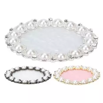 Демонстрационная доска для нейл-арта Косметическая палитра для смешивания цветов для нейл-арта Демонстрационная доска для смешивания цветов Silver White