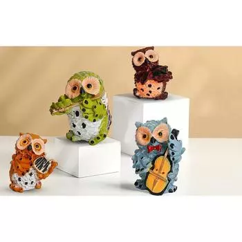 Демонстрационные фигурки сов Dinine Craft Статуэтки на удачу |